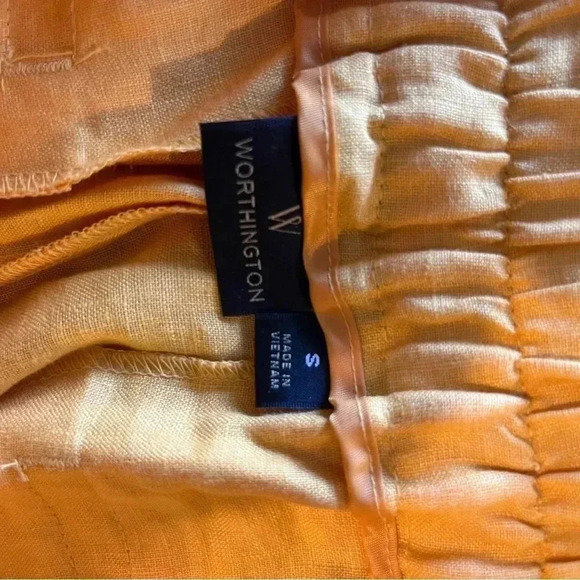 Worthington Wide-Length Linen Pants - Small - Picture 5 of 5